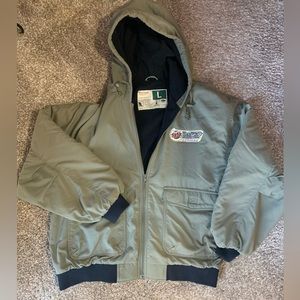 Vintage Wear Guard Men’s hooded jacket size large